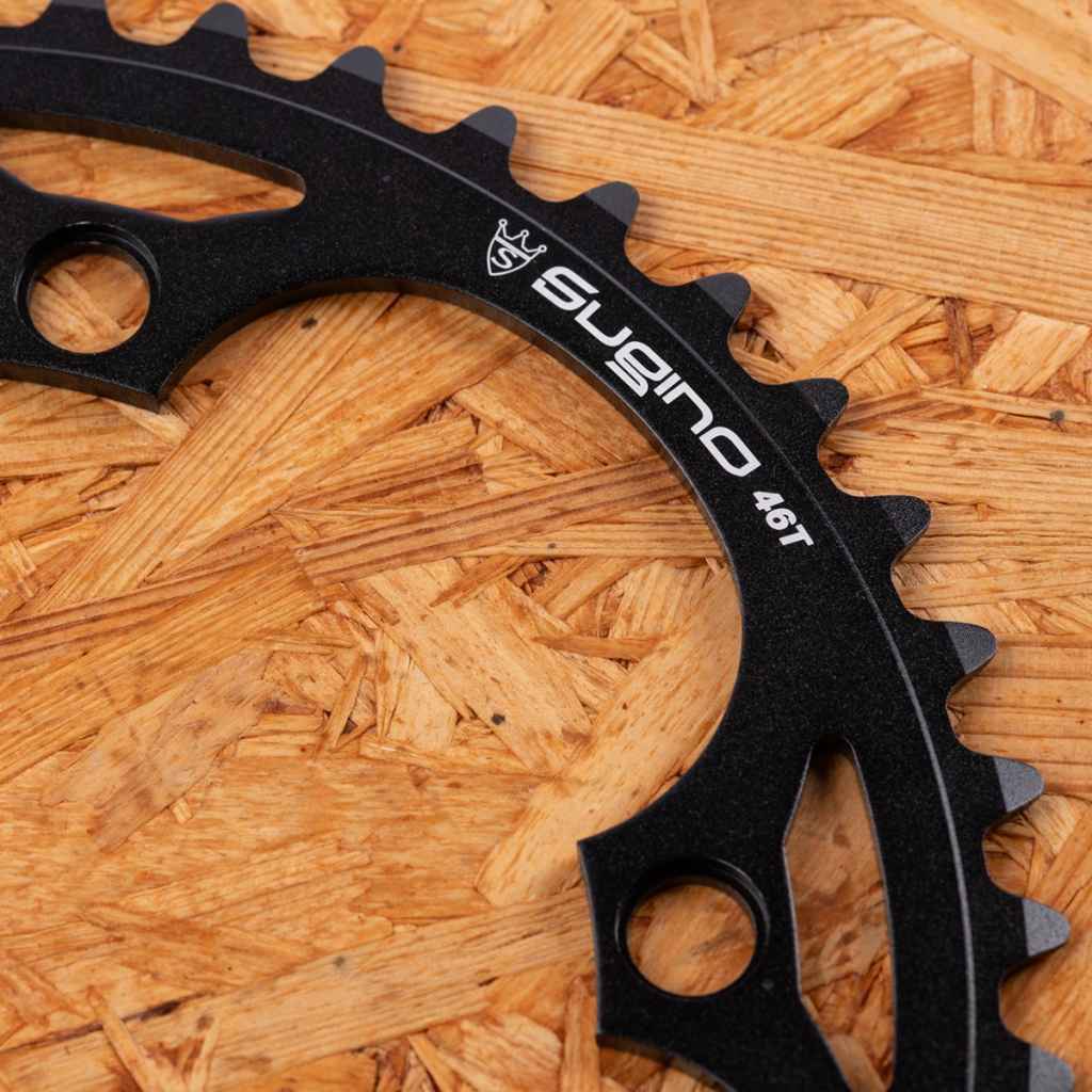 SUGINO* 130J single chainring (black) - BLUE LUG ONLINE STORE