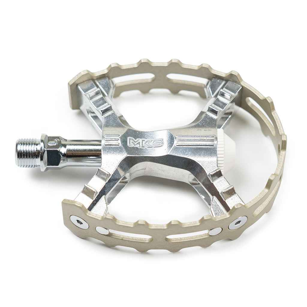 MKS* XC-III bear trap pedal (titanium) - BLUE LUG ONLINE STORE