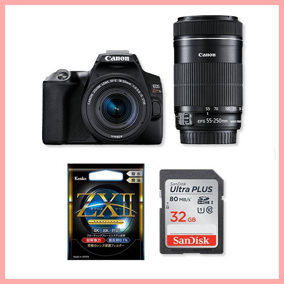 Canon EOS Kiss X10 ダブルズームキット クリーニングキット付き Canon