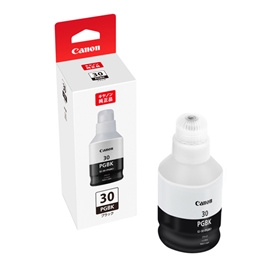 純正】キヤノンプリンター用 インクボトル GI-30 PGBK ブラック