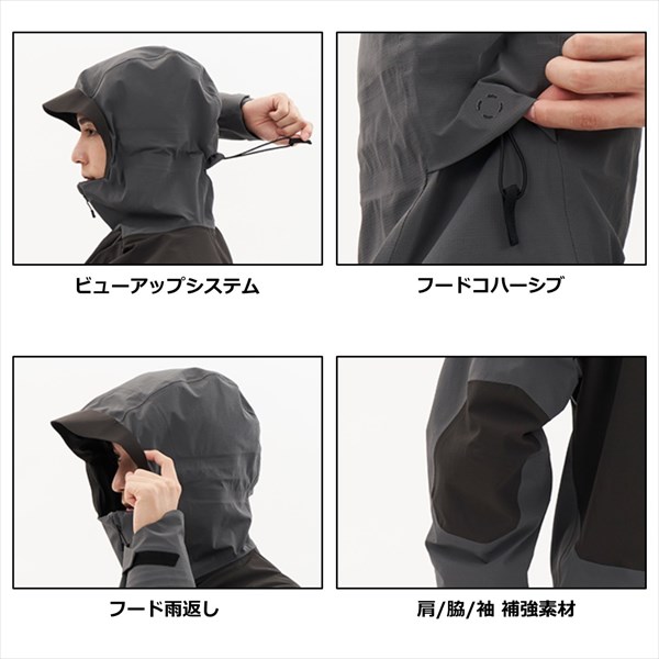 ダイワ レインウェア DR-3923J コーデュラ ショートレインジャケット