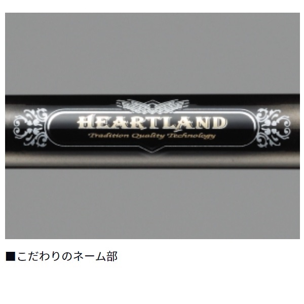 ダイワ バスロッド ハートランド 722LRSB-24 ベイトキャスティング