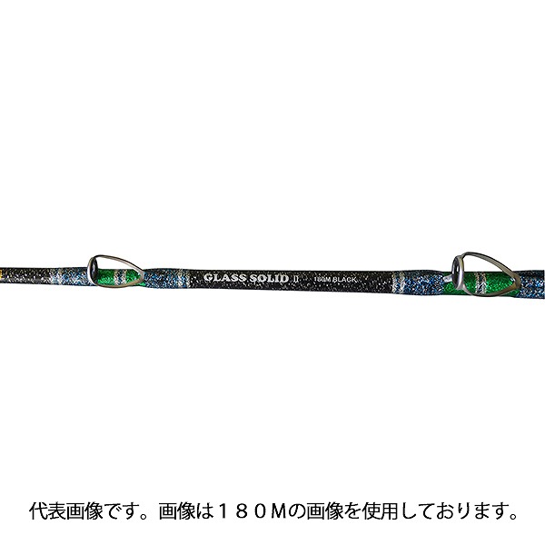 A.T.LAB 船竿 マスターエッジ グラスソリッド2 190L BLACK (1ピース