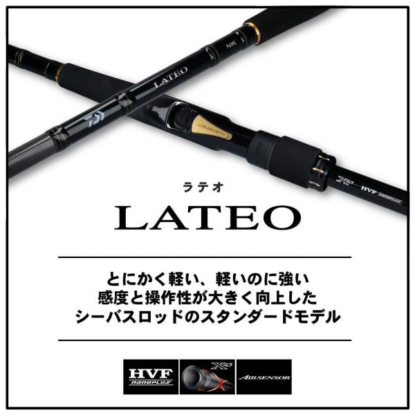 特価】ダイワ ラテオ R 93ML 2019モデル (スピニング2ピース): 竿