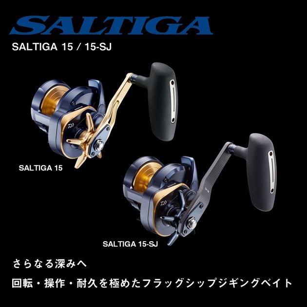 ダイワ ベイトリール 22ソルティガ 15H-SJ(右)(15H-SJ): リール｜釣具