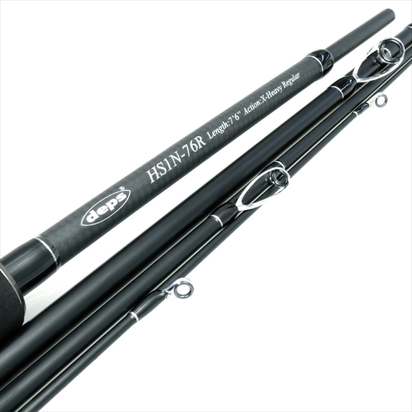 デプス バスロッド ヒュージカスタム HS1N-76R(スピニング 4ピース