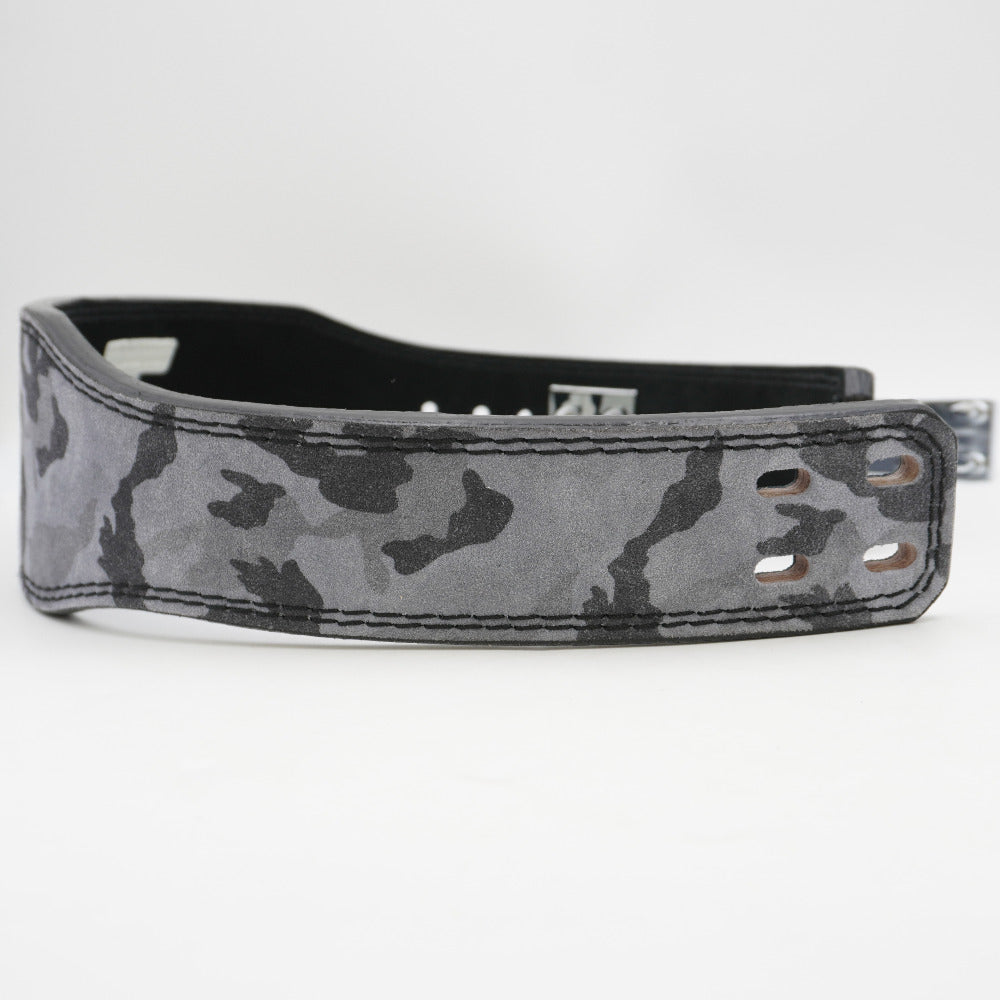 カービィJURASSICオリジナルレザーベルトS / グレー迷彩 カービィ様