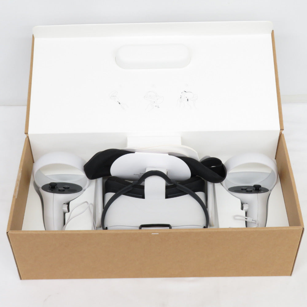 quest2 VRヘッドセット ホワイト コントローラー2個付き 美品 quest2