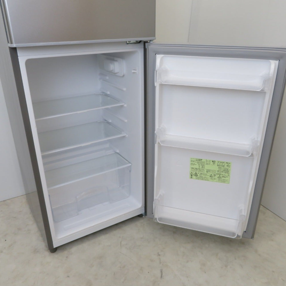 SHARP シャープ 冷蔵庫 128L 2ドア SJ-H13E-S キーワードシルバー 2019