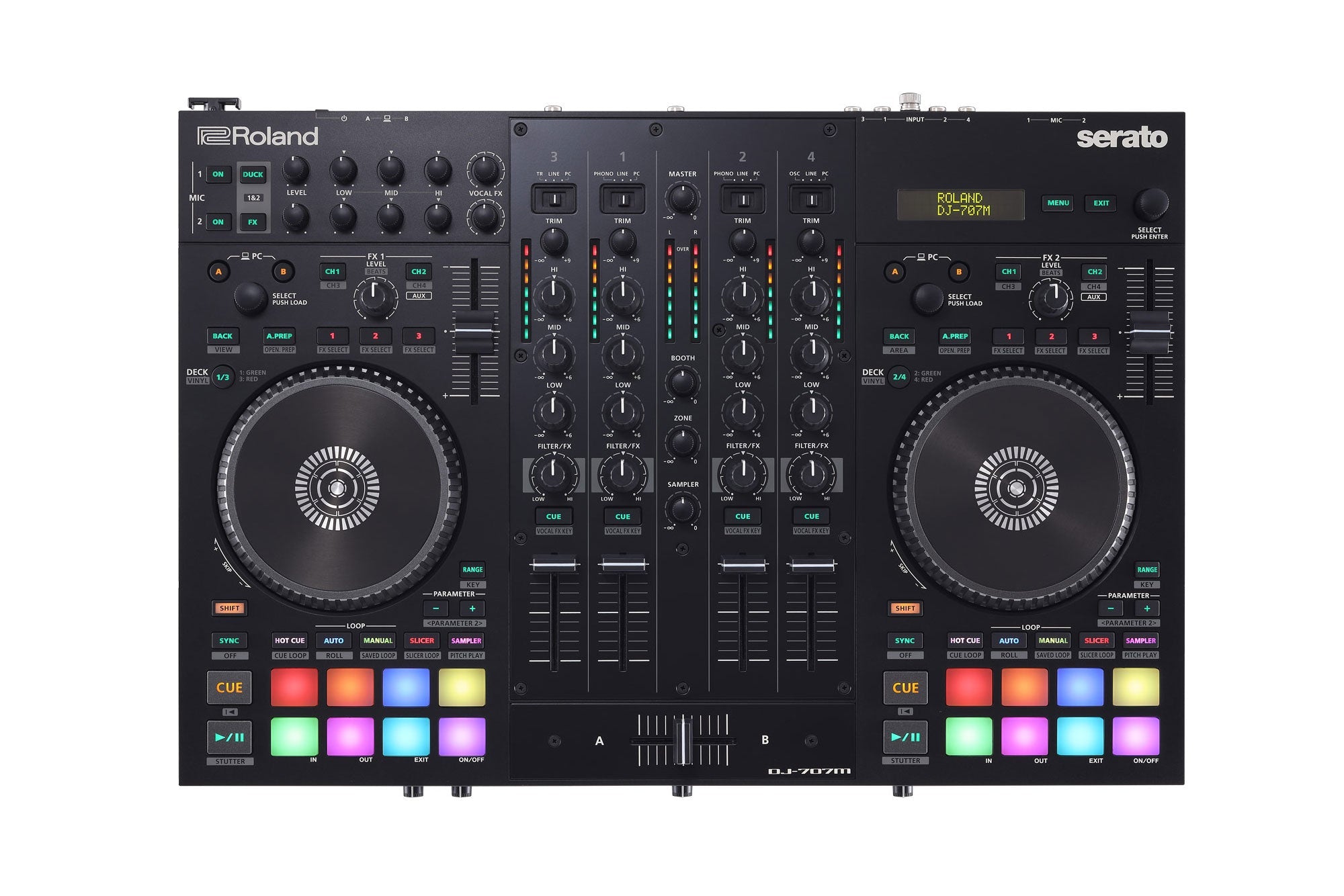 Roland DJ-707M Serato DJ Controller – DJ TechTools
