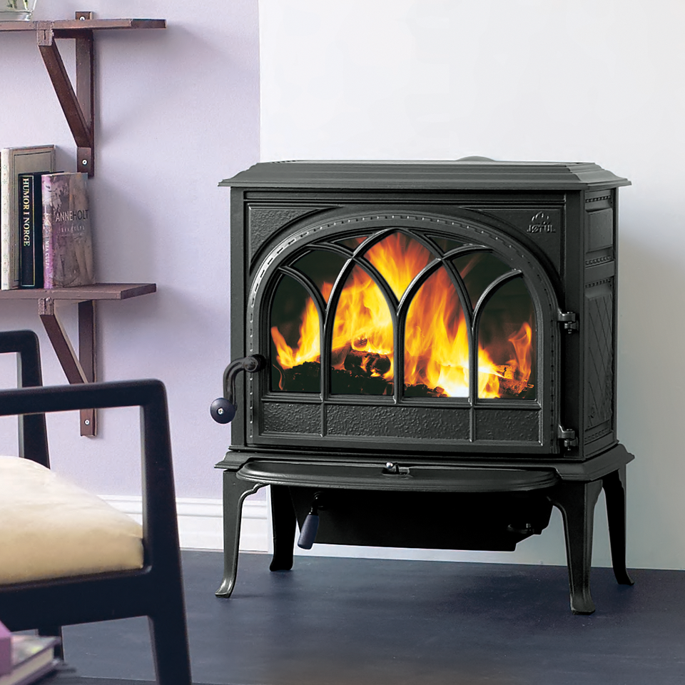 JØTUL F 400 ECO ブラックペイント - 中古・アウトレット薪ストーブ