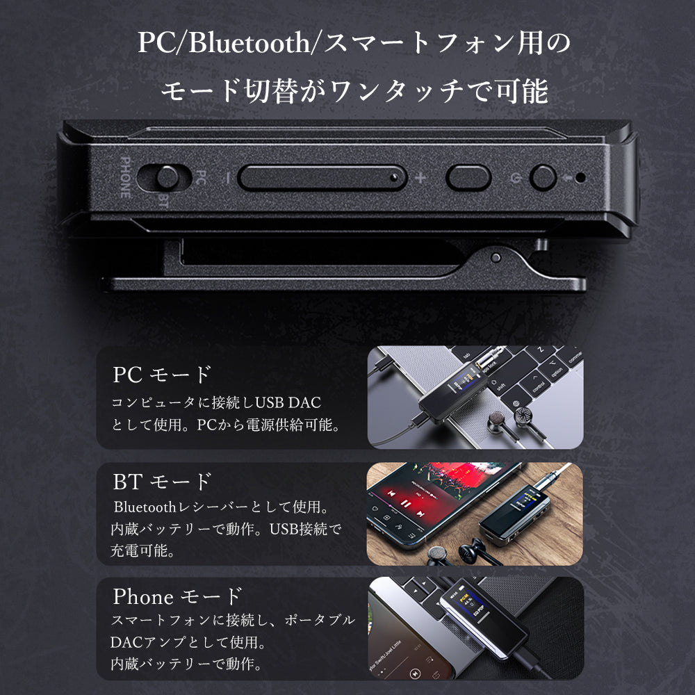 FIIO BTR13 Black FIO-BTR13-B – エミライダイレクトストア
