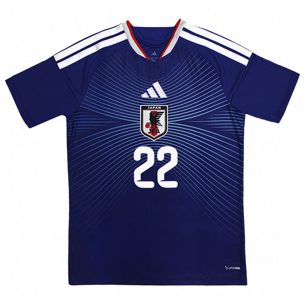 背番号22 瀬古歩夢 アディダス サッカー日本代表 2026 ホーム レプリカ