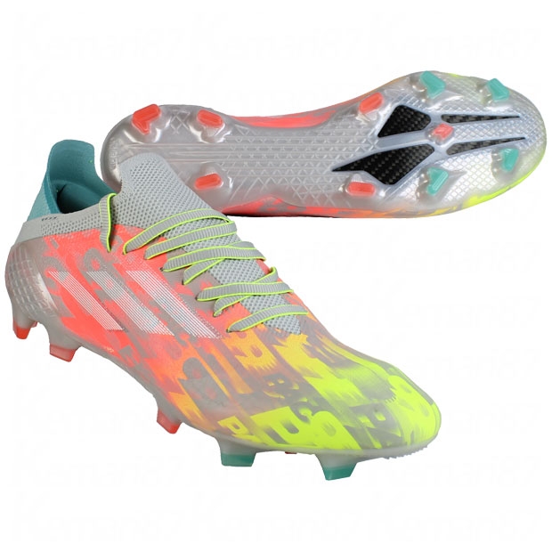 エックス スピードフロー.1 FG クリアオニキス×フットウェアホワイト