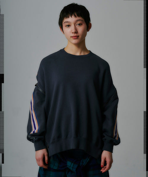 ZIPPER RIB SWEAT – FACETASM e-store