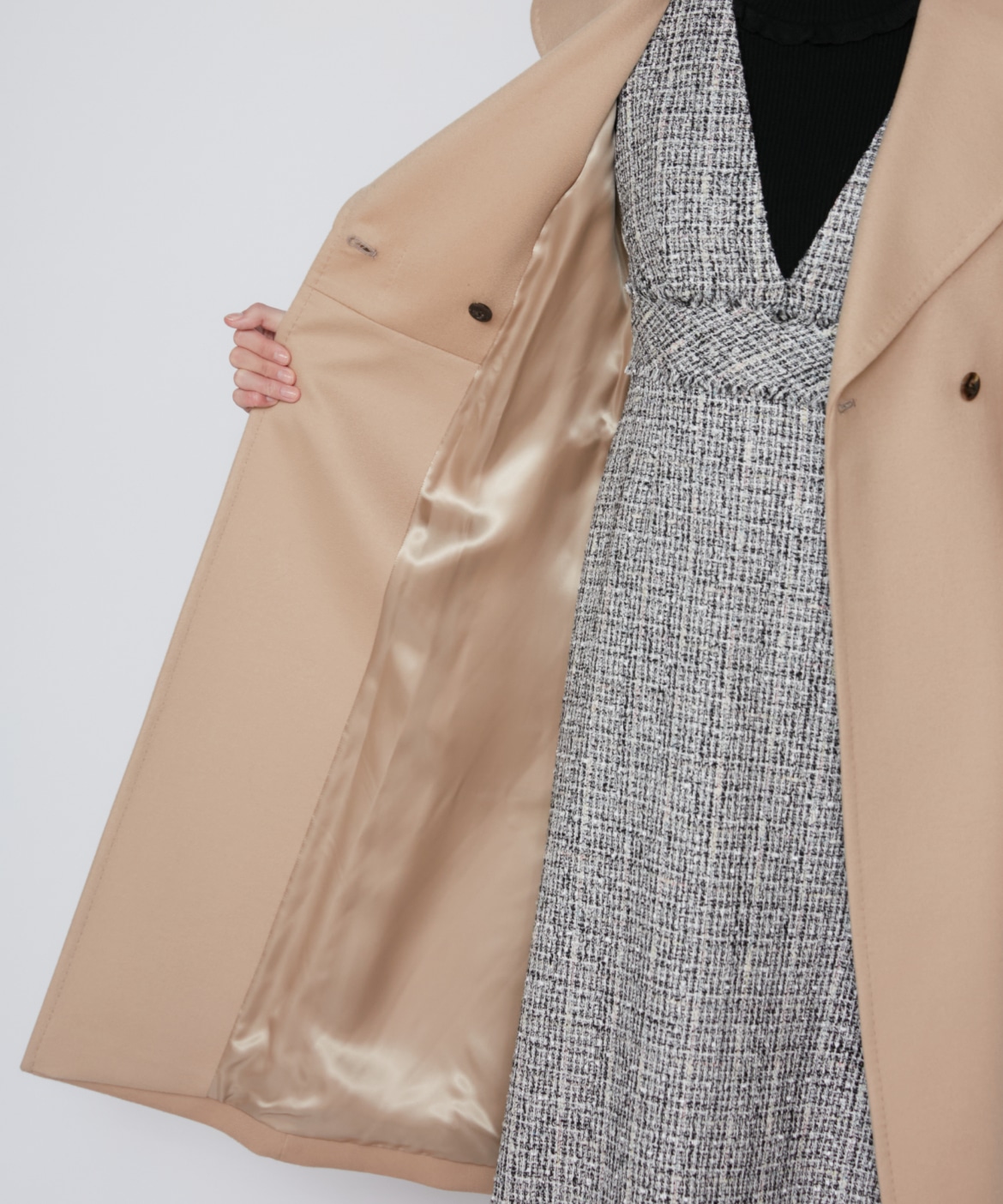 80s Linea Fresca Masayuki abo カシミヤコート 80s Linea Fresca