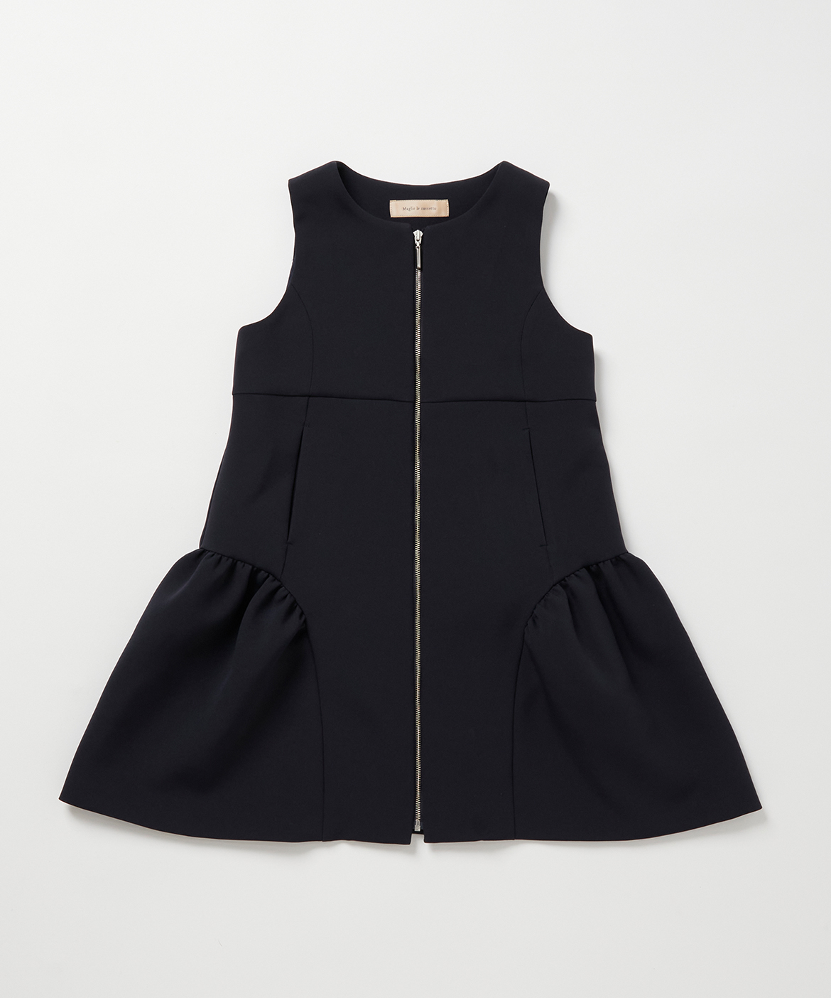 M Maglie le cassetto fiorelino》フロントジップワンピース《Kids