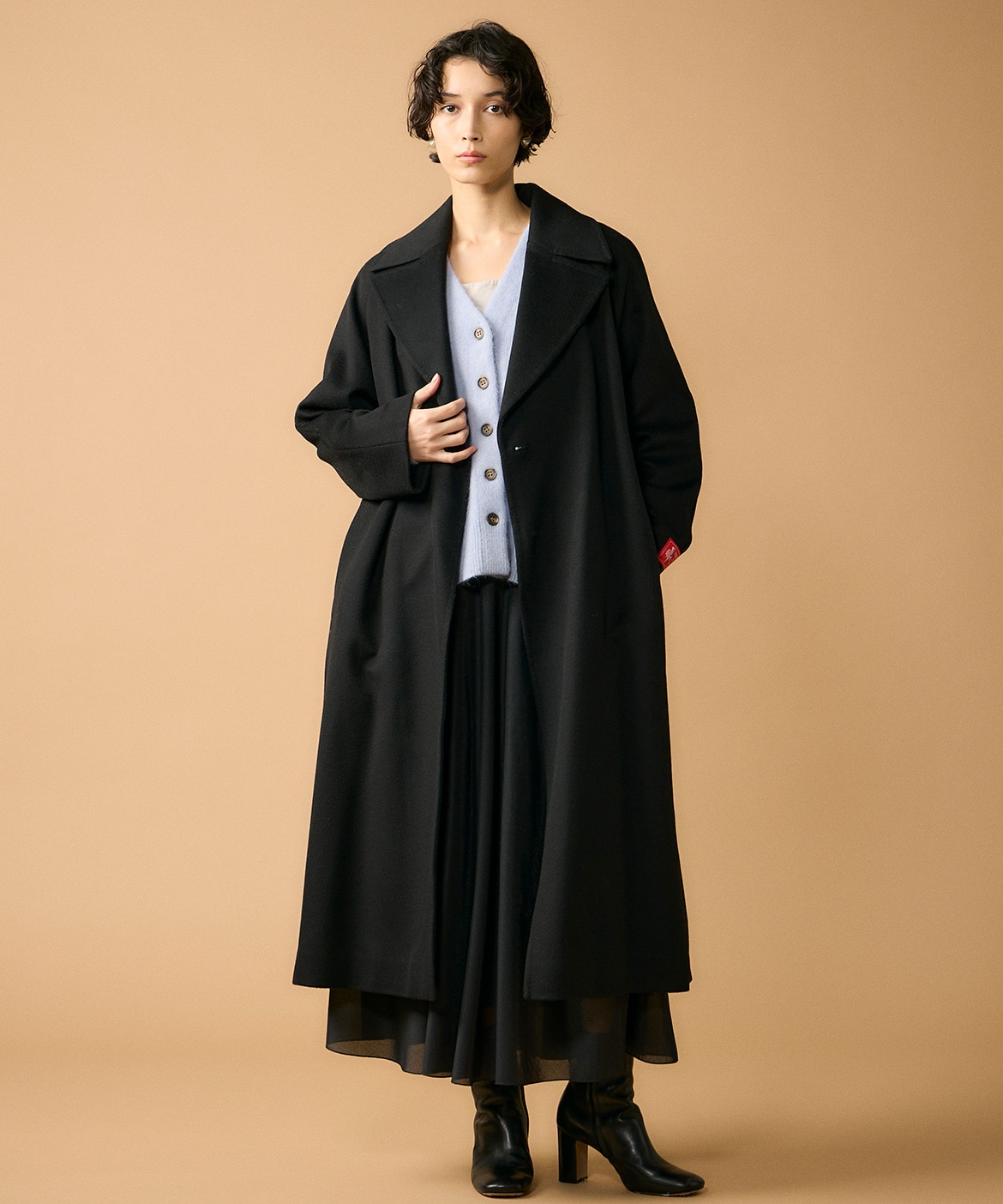 CONTESSA》カシミヤラグランラップコート《PIACENZA》｜INED（イネド