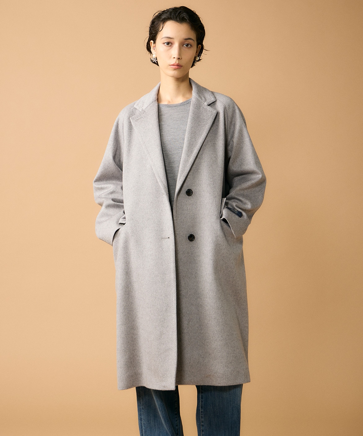 CONTESSA》カシミヤチェスターコート《COLOMBO》｜INED（イネド