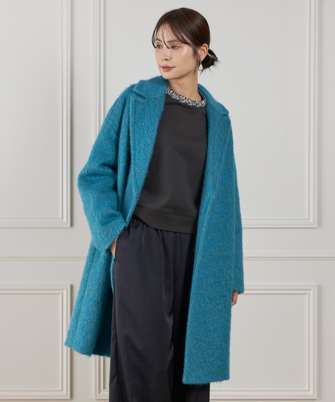 リージャ ブルーフレアスコート XS ユニクロ公式 | フレアスコート