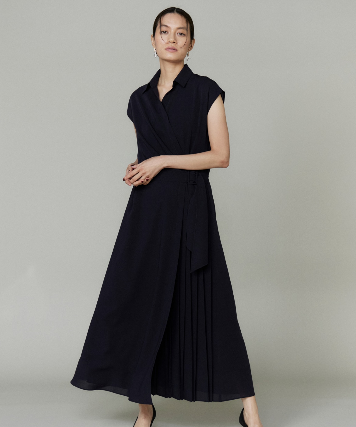 アシンメトリーワンピース｜la veille by SUPERIOR CLOSET（ラベイユ