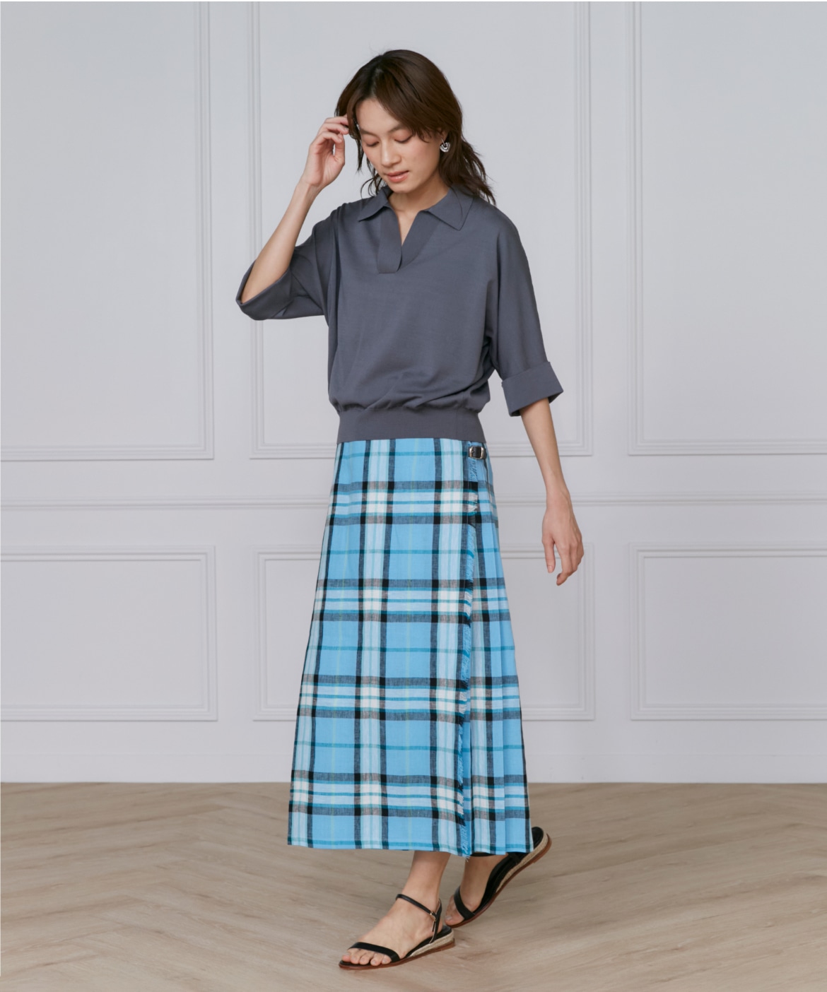 CLASSIC LONG KILTスカート《O'NEIL OF DUBLIN》｜INED（イネド