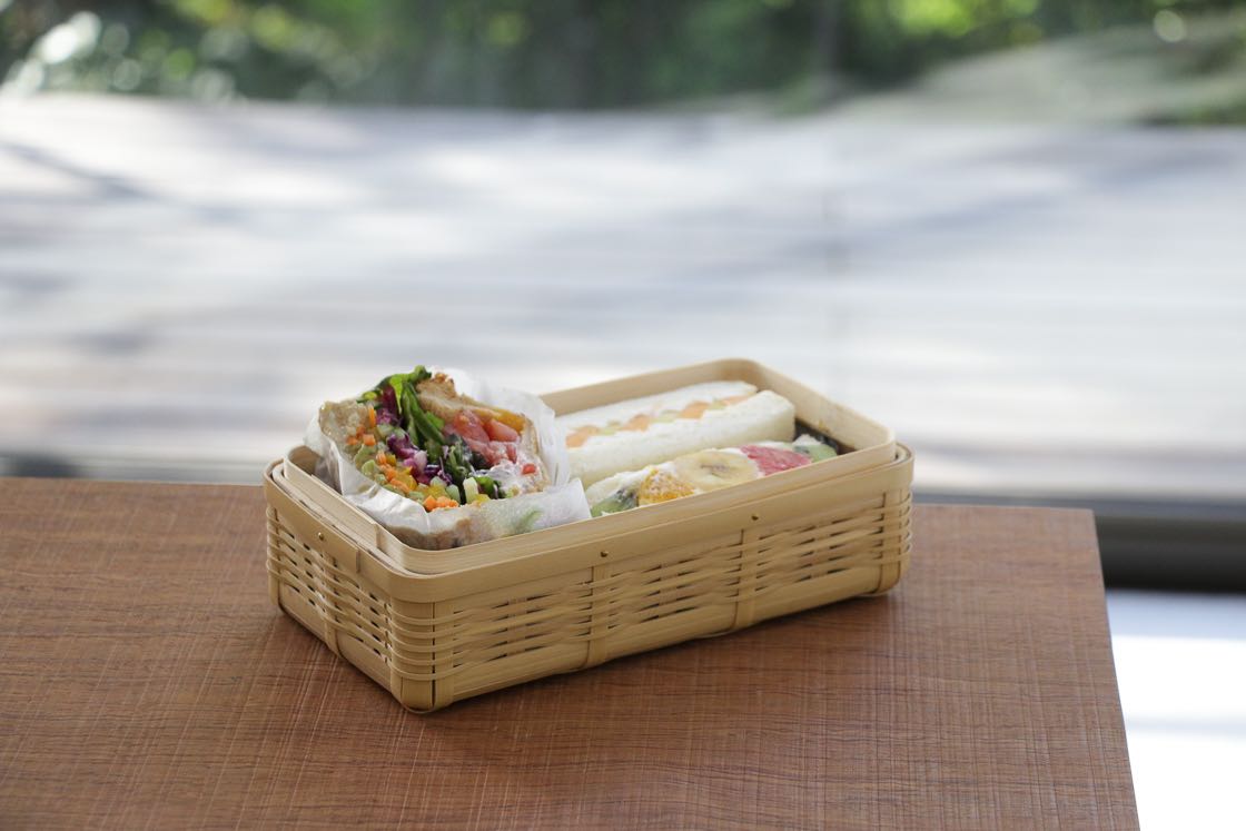 お弁当が楽しくなる「サンドイッチかご」 。鹿児島発の暮らしの道具