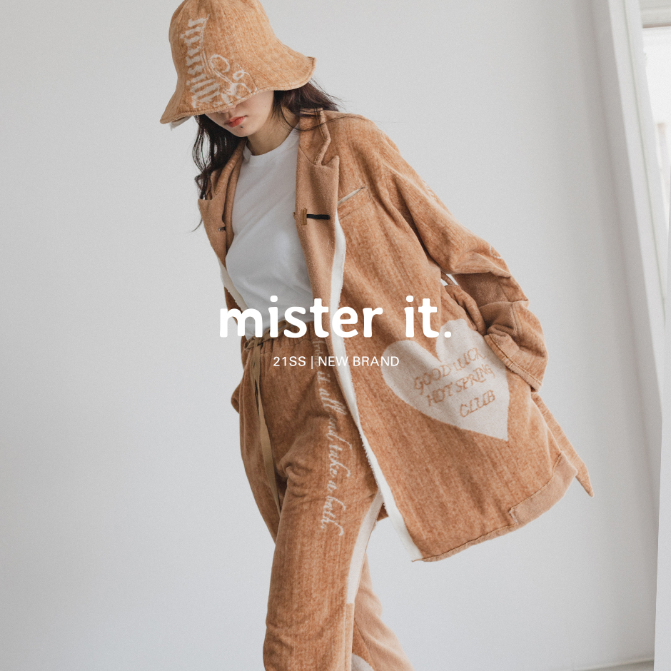 mister it.＞NEW BRAND START!! | st company online store 入荷案内ブログ