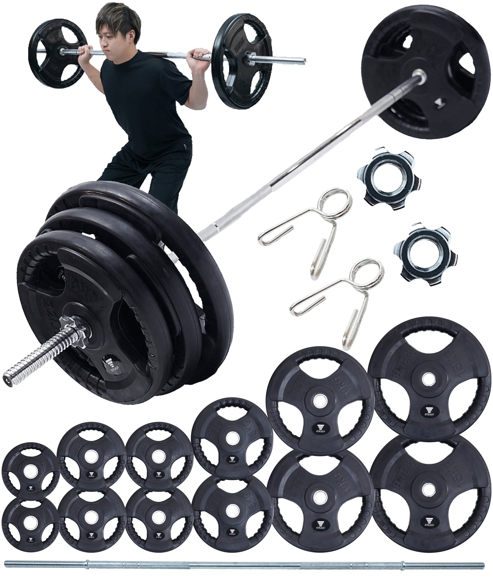 バーベル シャフトのみ