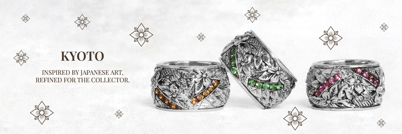 Kyoto Rings – Stephen Dweck Jewelry