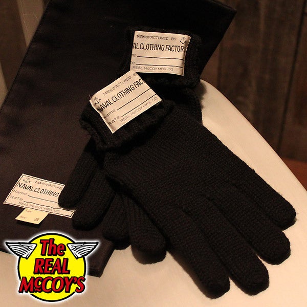 新入荷速報です♪ The REAL McCOY'S USN ニットグローブ | リアル