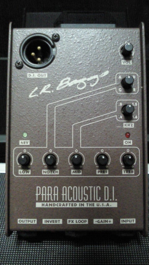 L.R.Baggs PARA ACOUSTIC D.I.購入! | 山アリ谷アリ平地ナシ