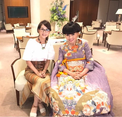 黒柳徹子 田川啓二のSUTEKI展 | 柏木由紀子オフィシャルブログ「柏木