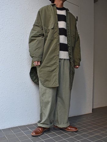KAPITAL 中綿入りスラッピーシャツコート＆WOMEN'S ノマドJKT