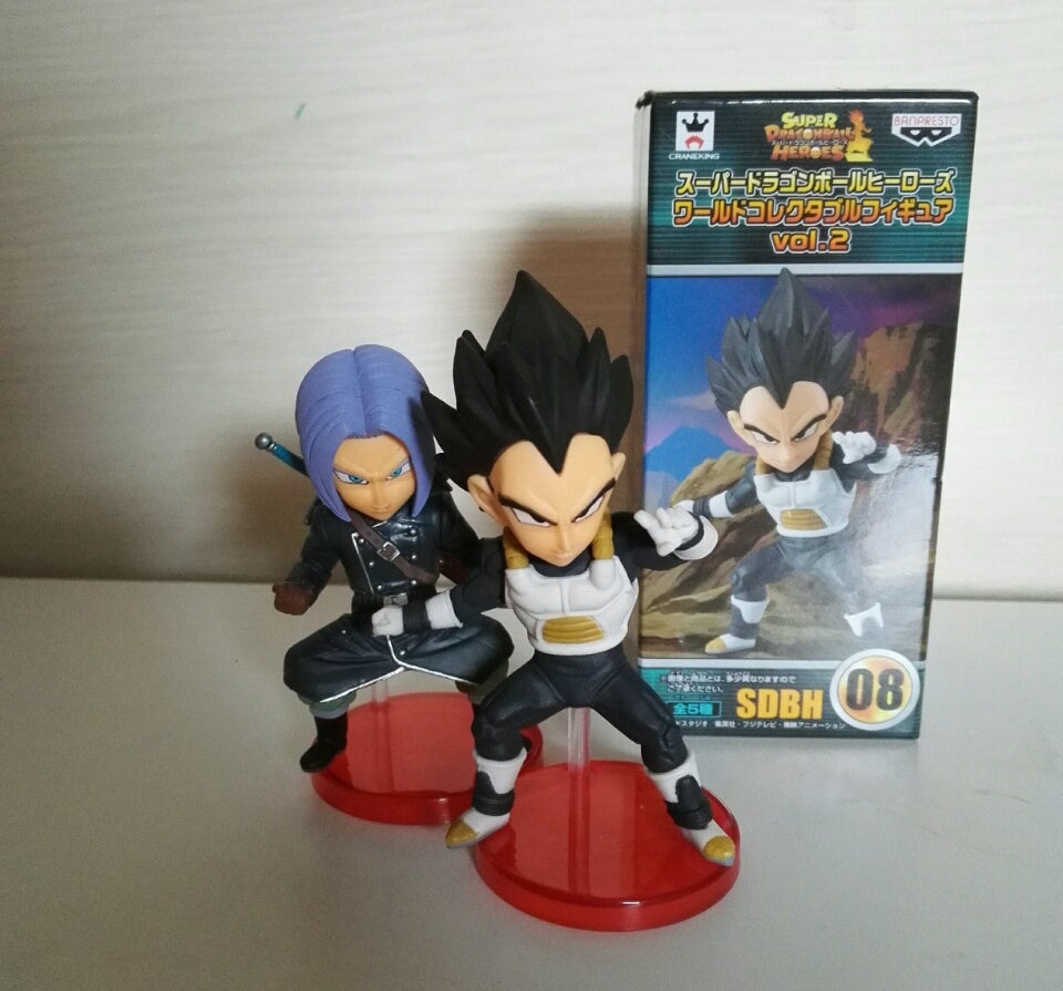 超ドラゴンボールヒーローズ】ワーコレフィギュア ベジータゼノ
