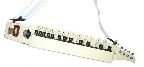 ショルダーハープ（肩掛け大正琴） 静岡テレビで紹介 | アサフ ヨシヤ