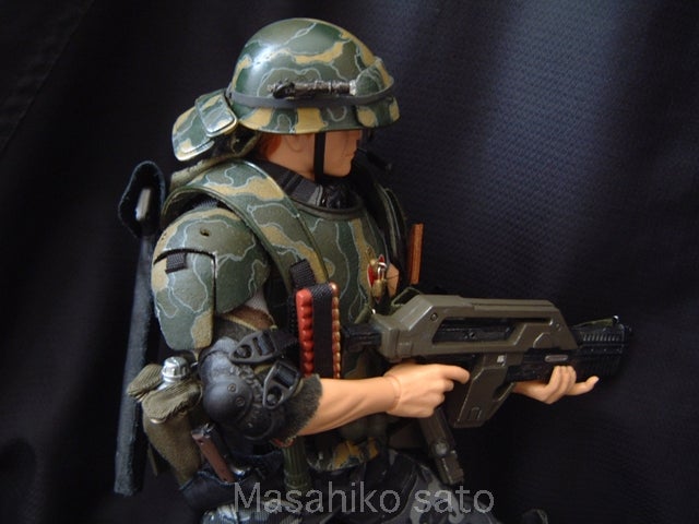 1/6 エイリアン 植民地海兵隊 エイリアン2 カスタム 海兵隊 特殊部隊 1/6