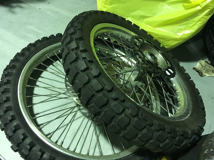Dトラッカー KLX化計画。 | バイクと共に人生を歩む アールSTAR工房ブログ