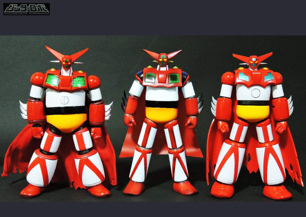 海洋堂ビクトリーアクションフィギュア ゲッター1 ゲッター2 ゲッター