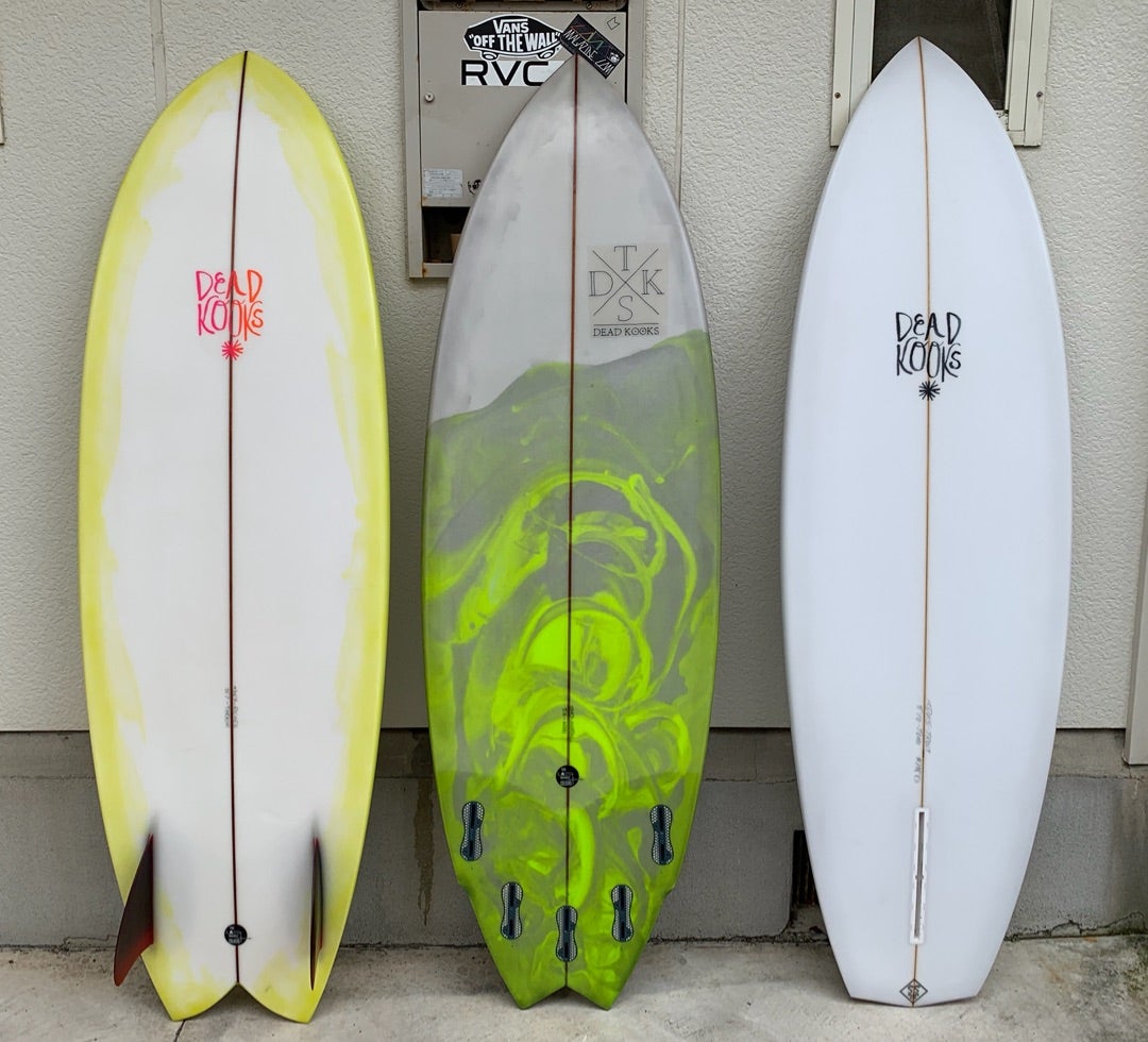 deadkooks中古ストックボード4本！！ | HRS SURF SHOP