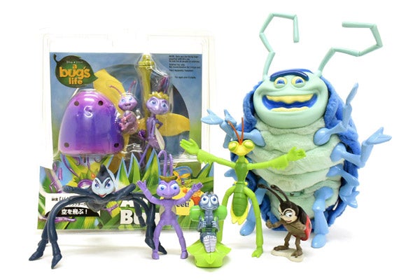 a bug's life/バグズライフのフィギュア達をちょっことピック