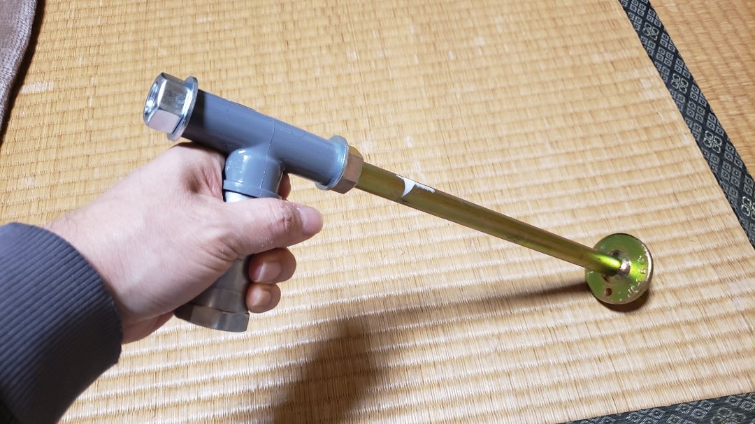 菌糸ビン用の自家製ハンドプレス作製 | シカくまのブログ