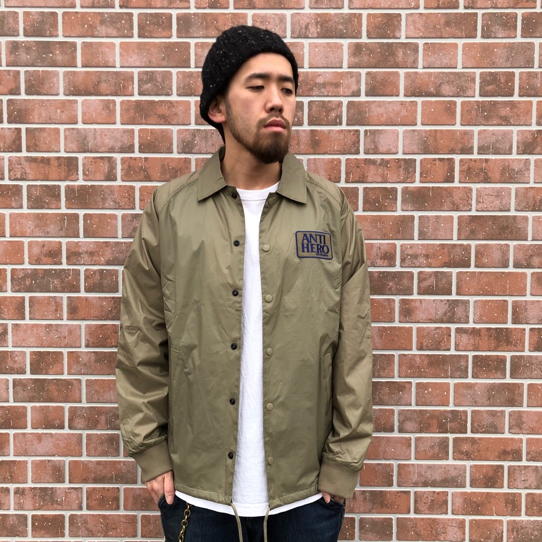 ANTIHERO コーチジャケット、出稼ぎ。 | 夕陽のTシャツのブログ