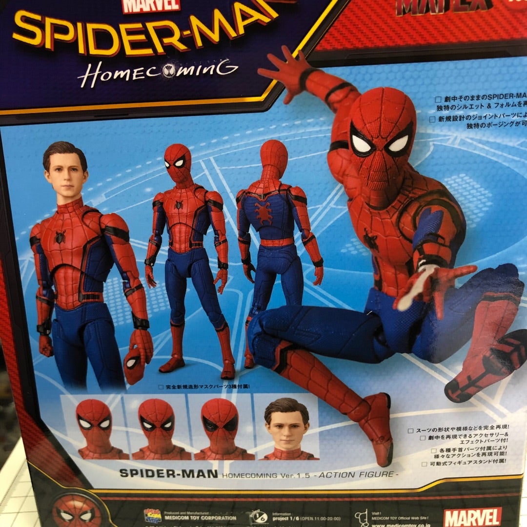トムホと遊ぼ -MAFEX スパイダーマン：ホーム・カミング Ver.1.5