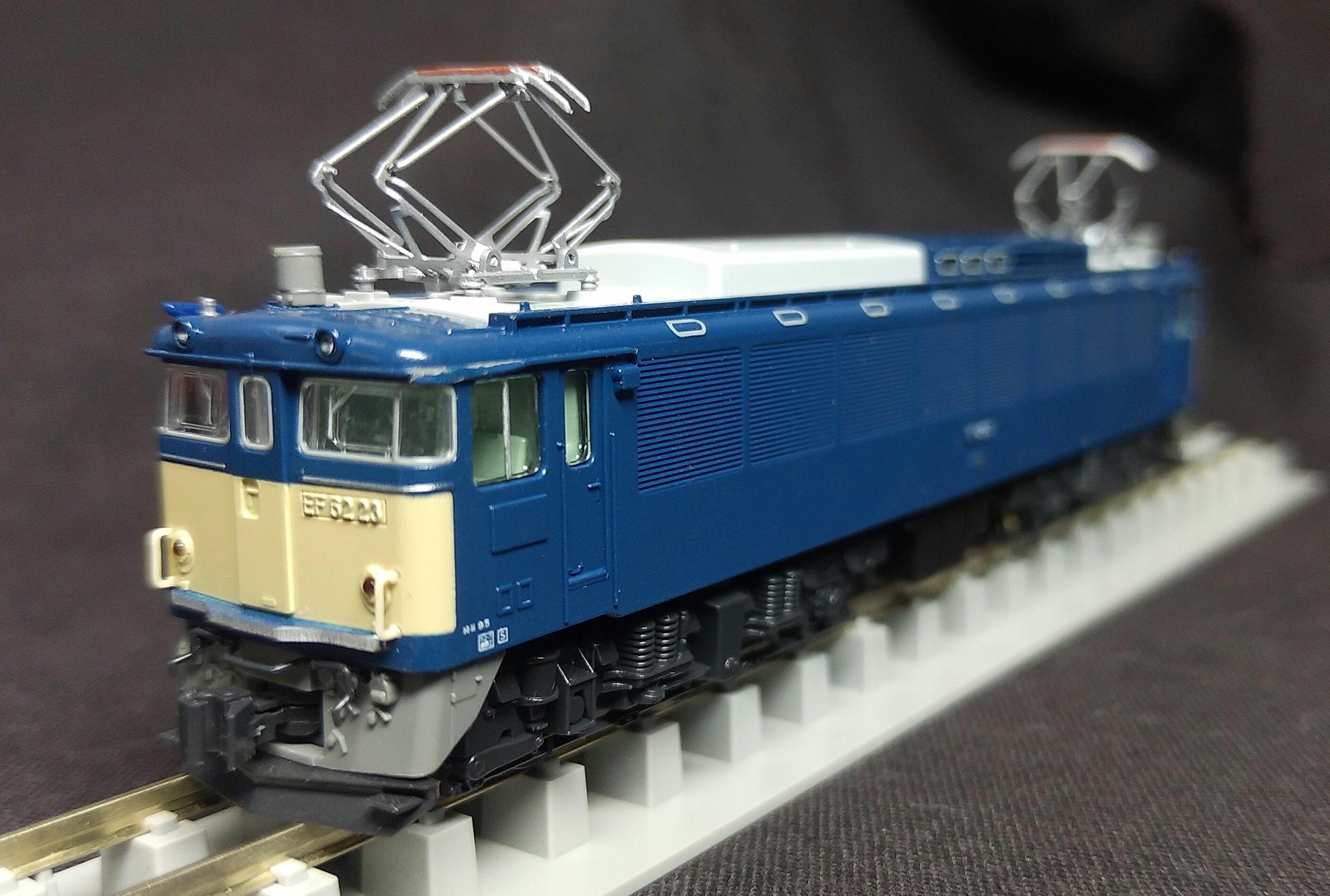 今回の展示品は、【KATO 品番3058-1】 EF62 前期型 です。 | 鉄道模型