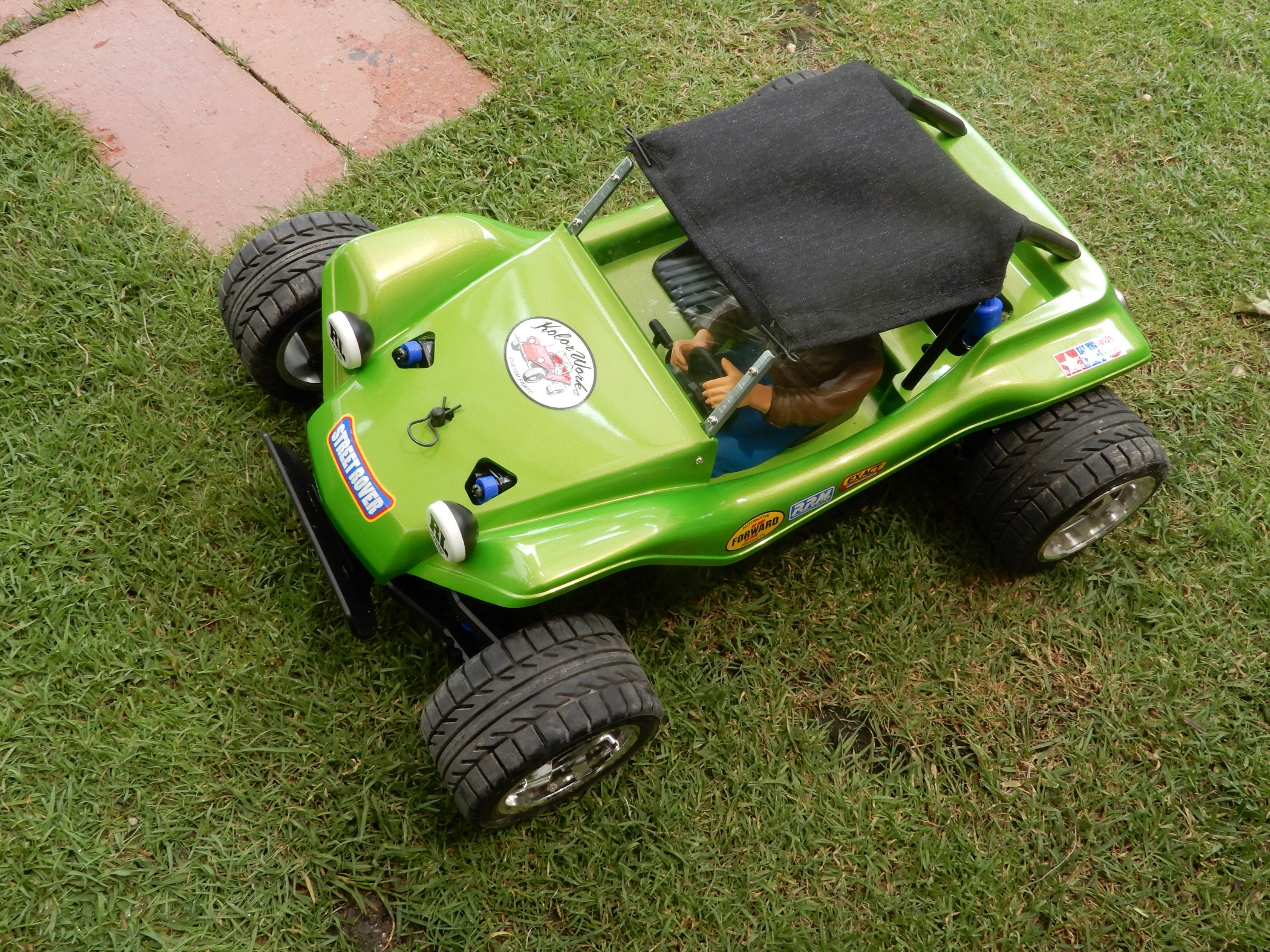 タミヤ 1/10RC XB ストリートバギーに高級なソフトトップを付ける