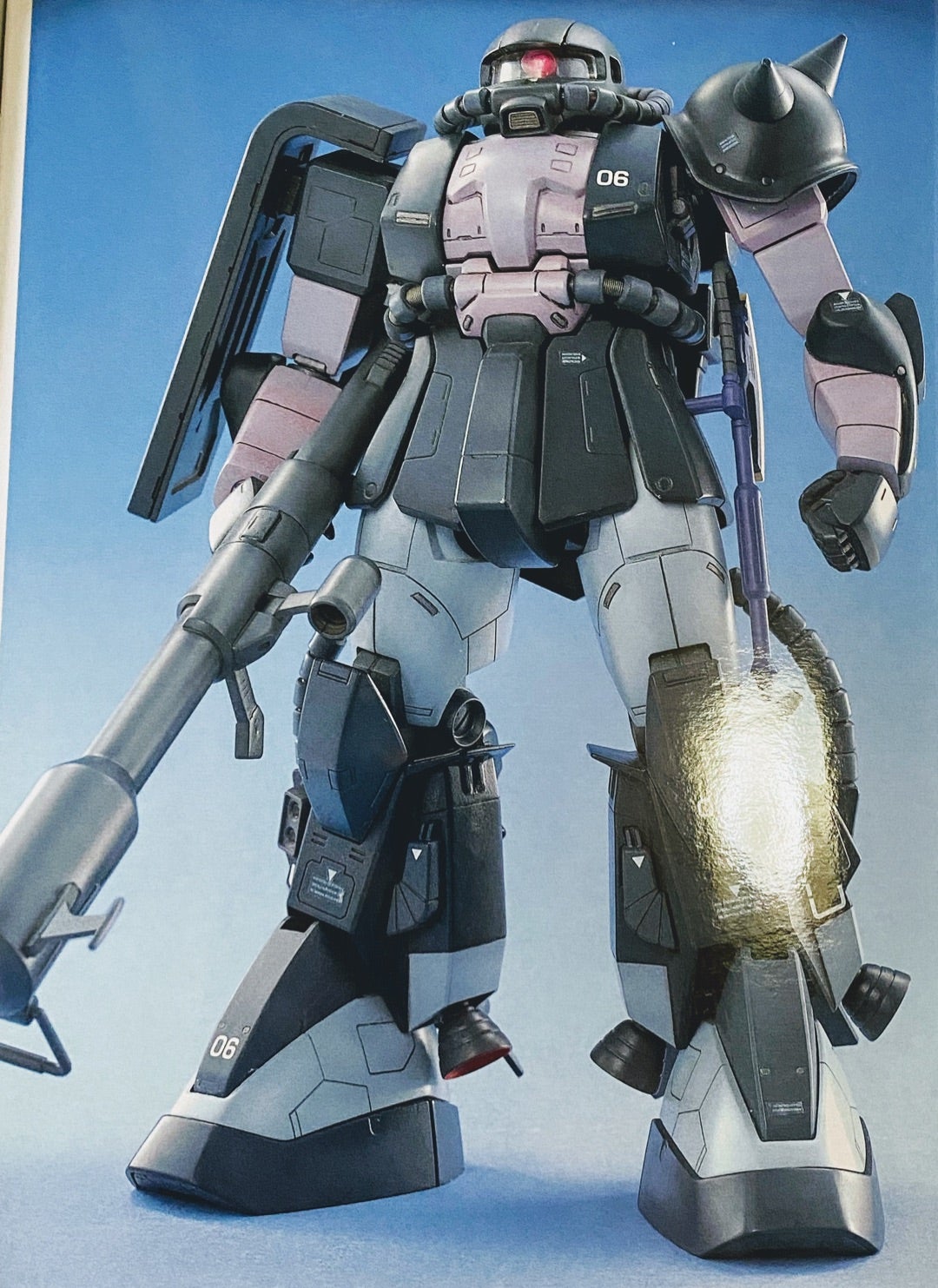 MS IN ACTION !! 「 MA-05 ビグロ ＆ MS-05B 旧ザク バンダイ MIA