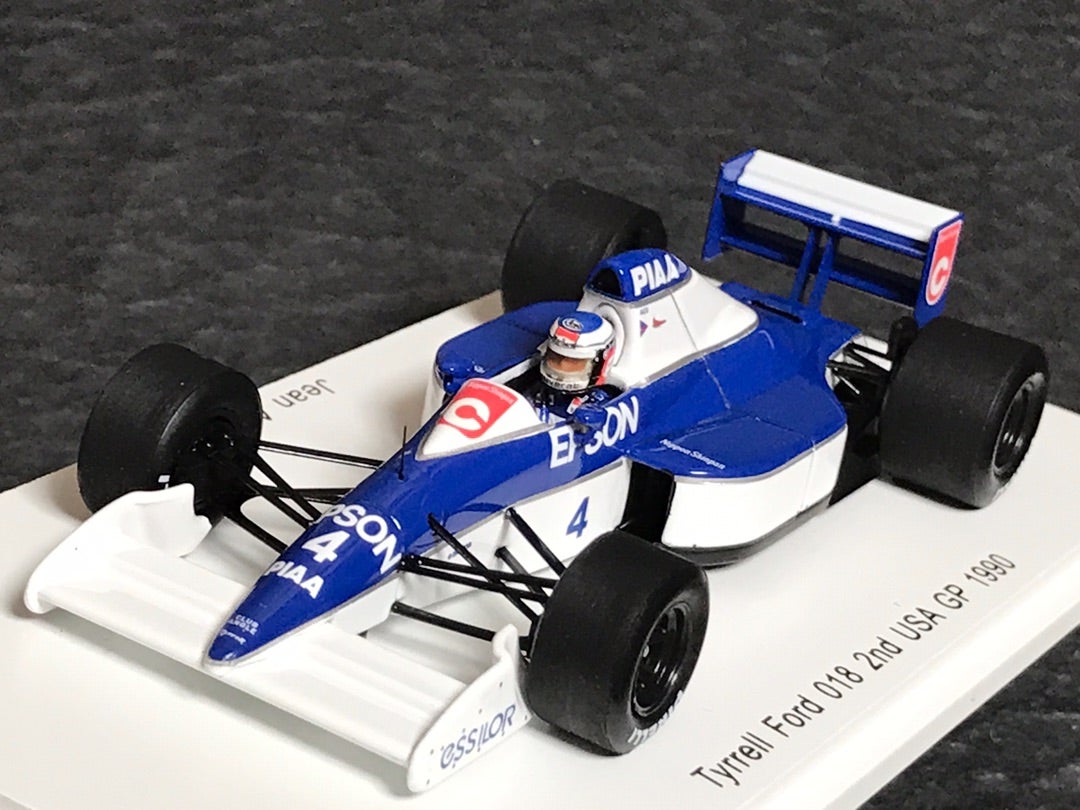 1/43 ティレル018 #4 ジャンアレジ 1990 アメリカGP 2nd 1/43 ティレル