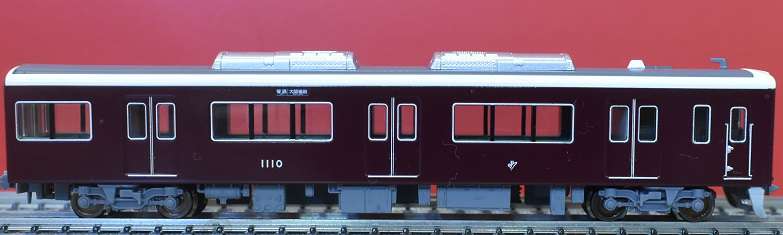 阪急1000系 8両セット ポポンデッタ | 犬と楽器と鉄道模型