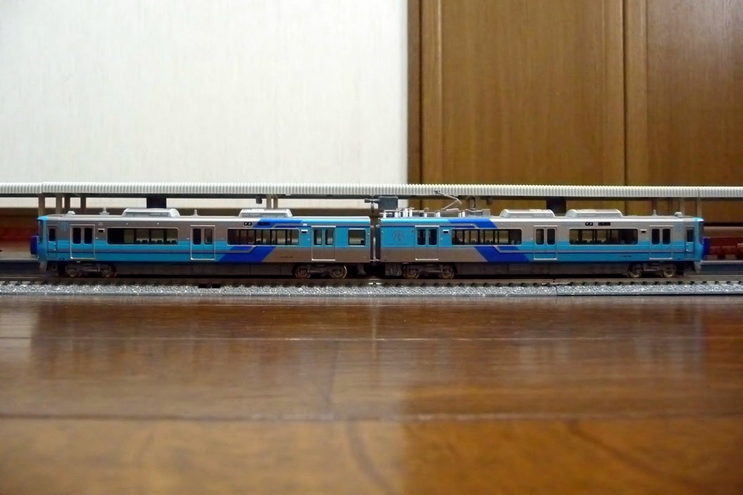 KATO IRいしかわ鉄道 521系(藍系)2両セット入線♪ | Bullet Train